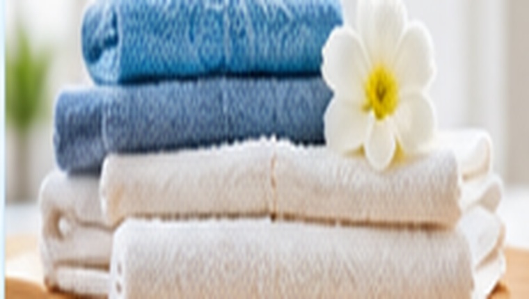 Fresh towels and flowers